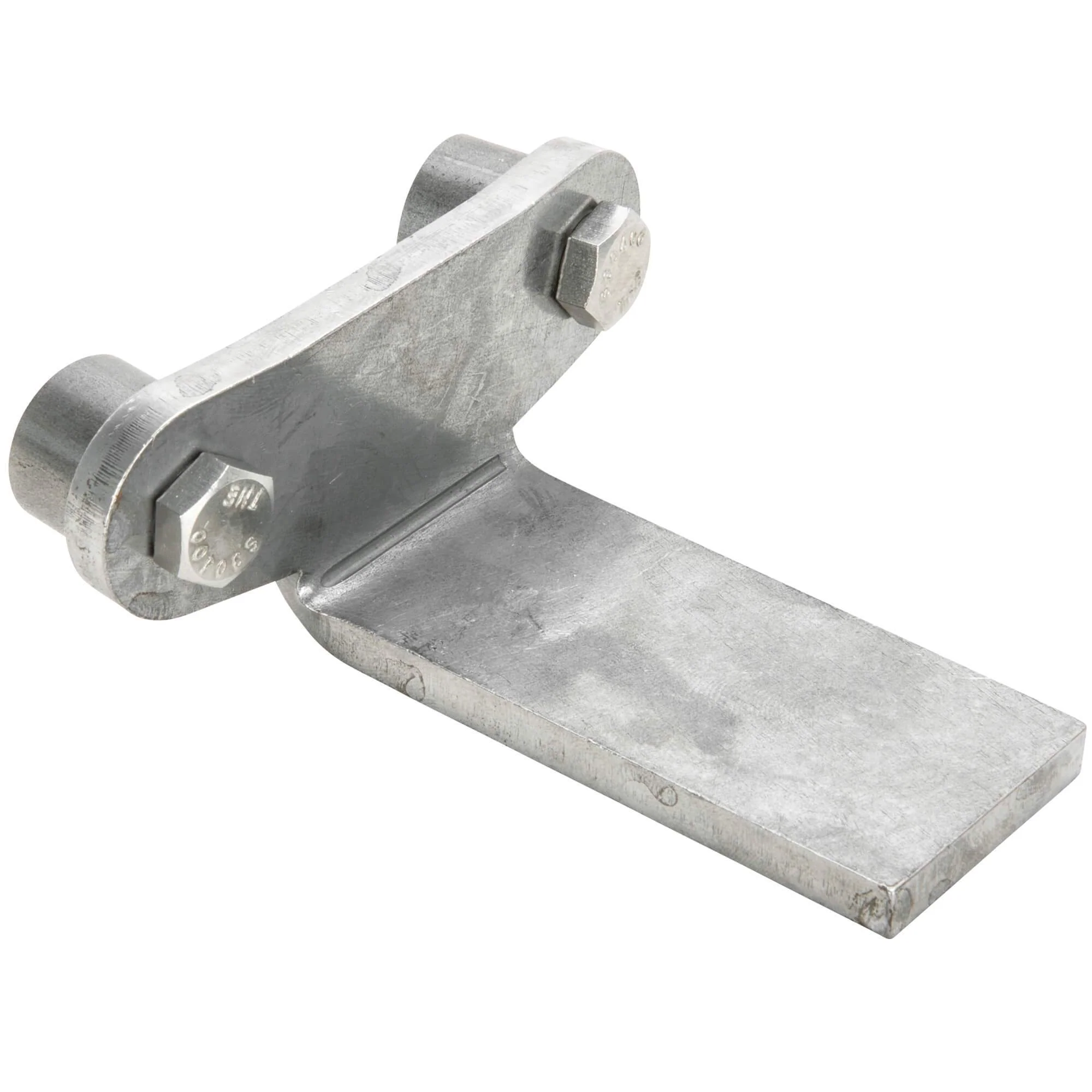Weld-On Upper Fender Mount Tab for Curved and Ribbed Motorcycle Fenders