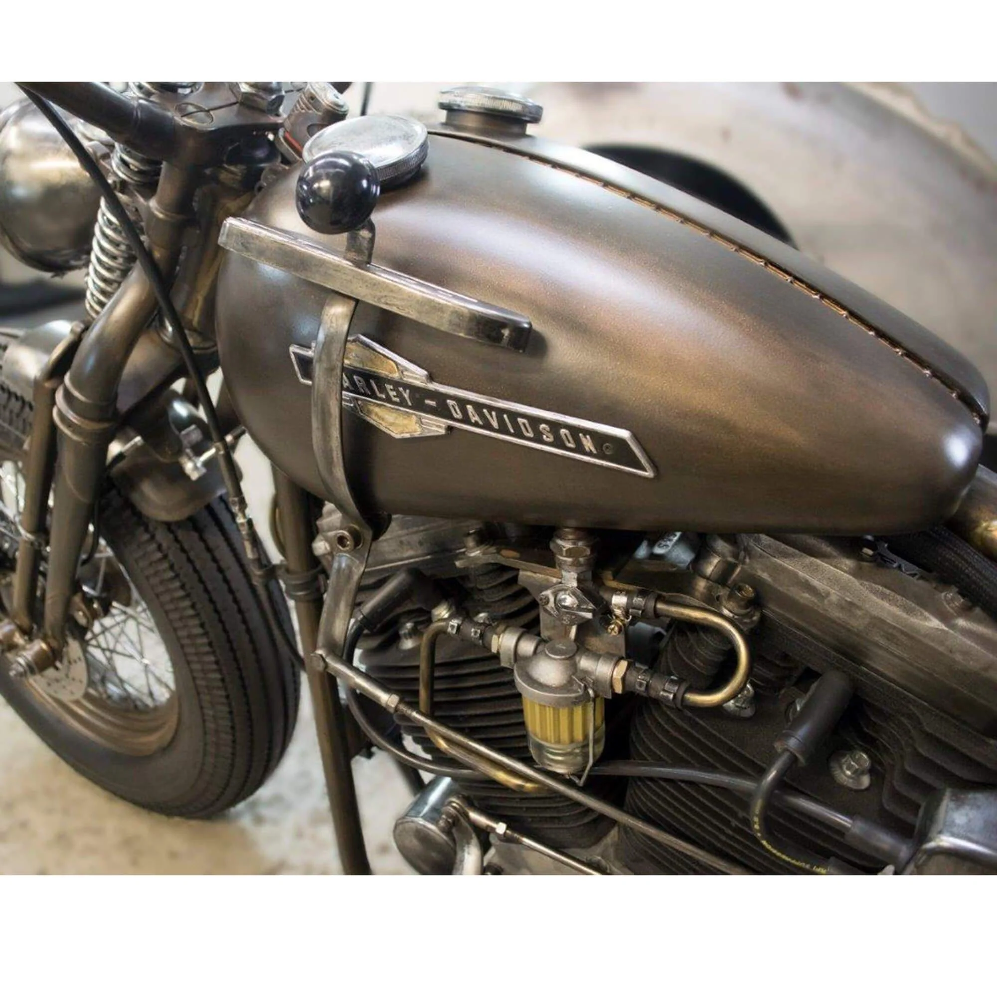 WX Split Gas Tanks - Bolt-On for 1936 - 1984 Big Twin Harley-Davidsons - 2.25 gallon - Image 15