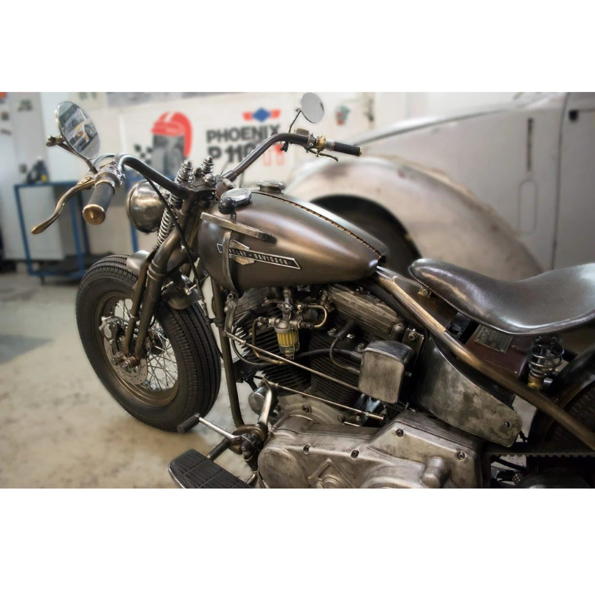 WX Split Gas Tanks - Bolt-On for 1936 - 1984 Big Twin Harley-Davidsons - 2.25 gallon - Image 16
