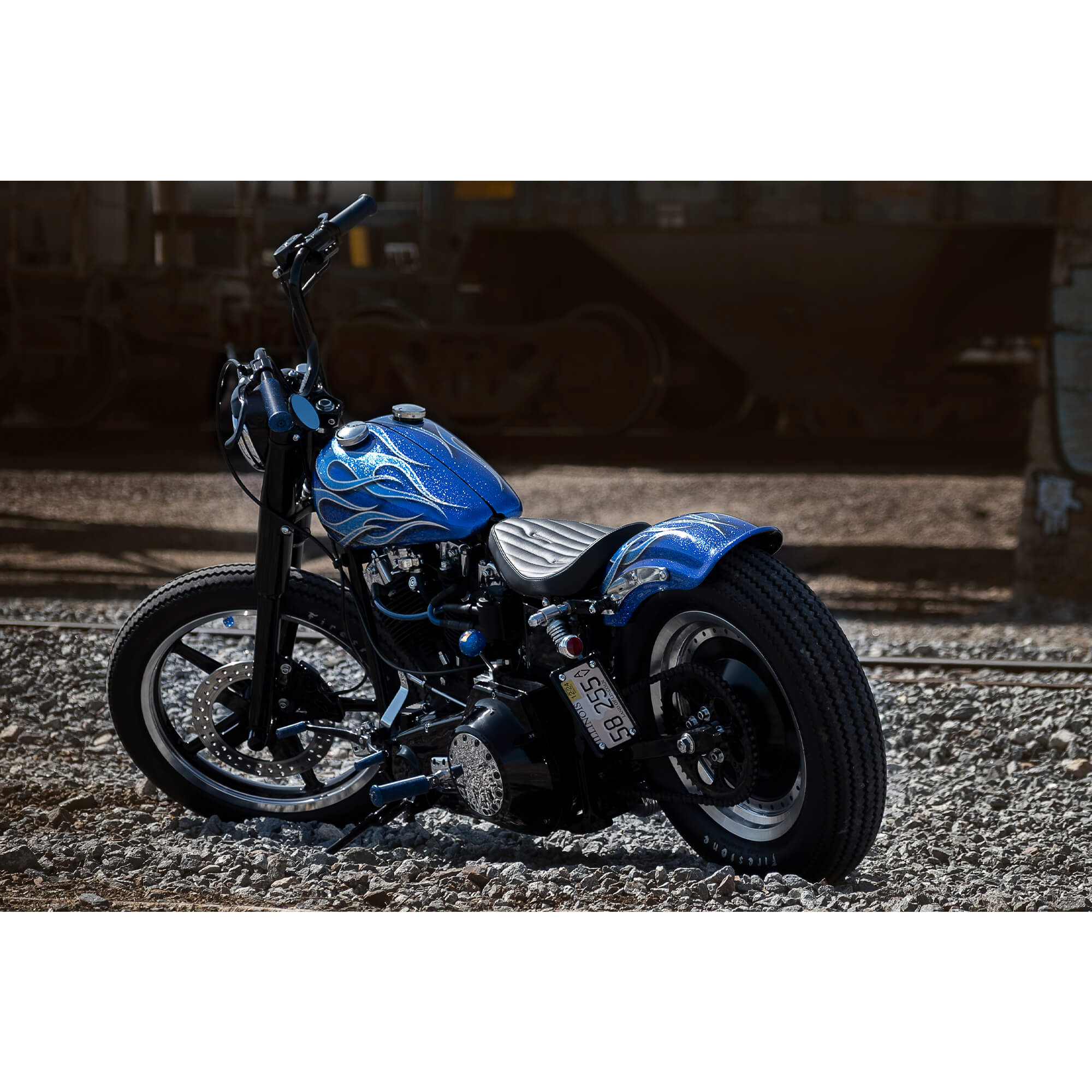 WX Split Gas Tanks - Bolt-On for 1936 - 1984 Big Twin Harley-Davidsons - 2.25 gallon - Image 18