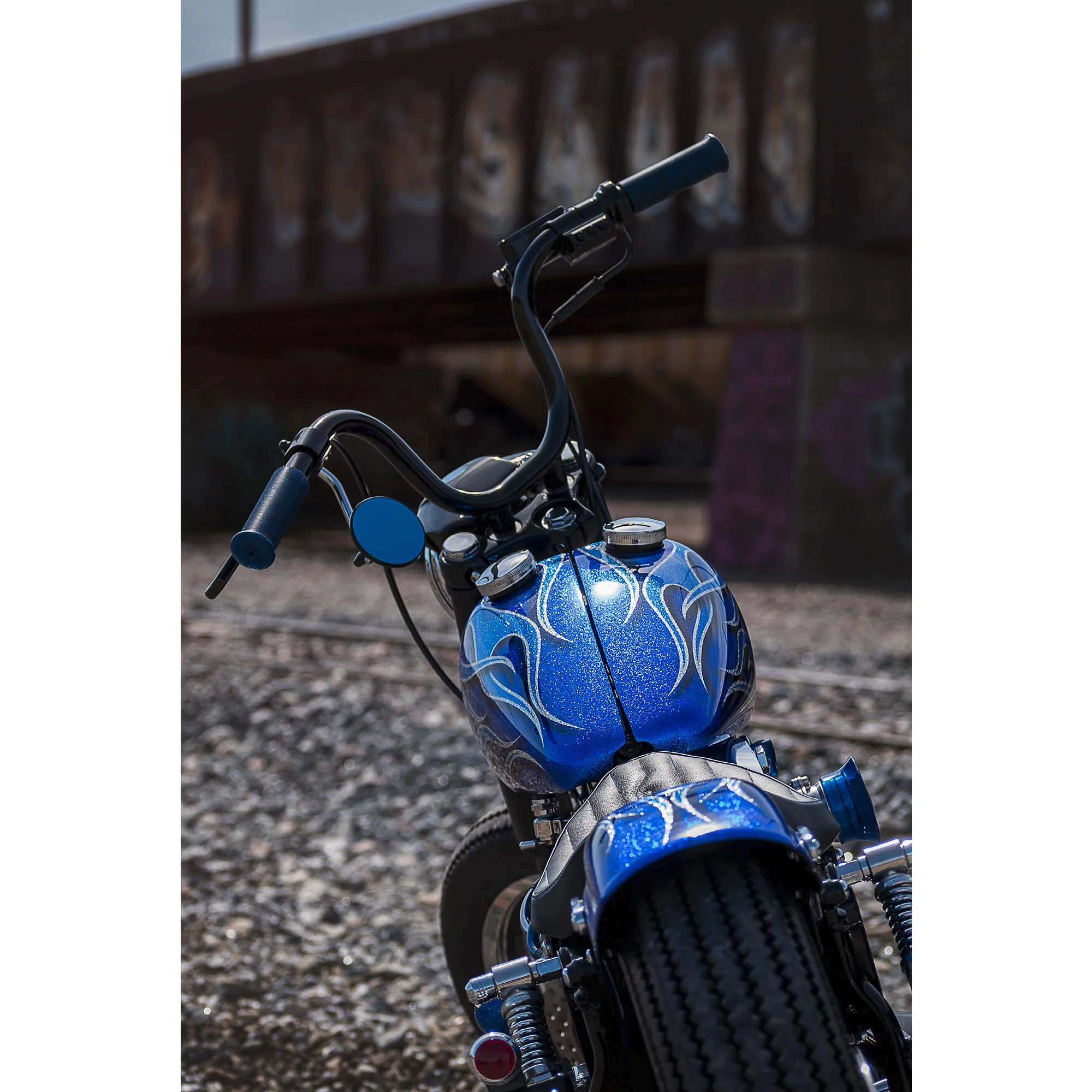 WX Split Gas Tanks - Bolt-On for 1936 - 1984 Big Twin Harley-Davidsons - 2.25 gallon - Image 19