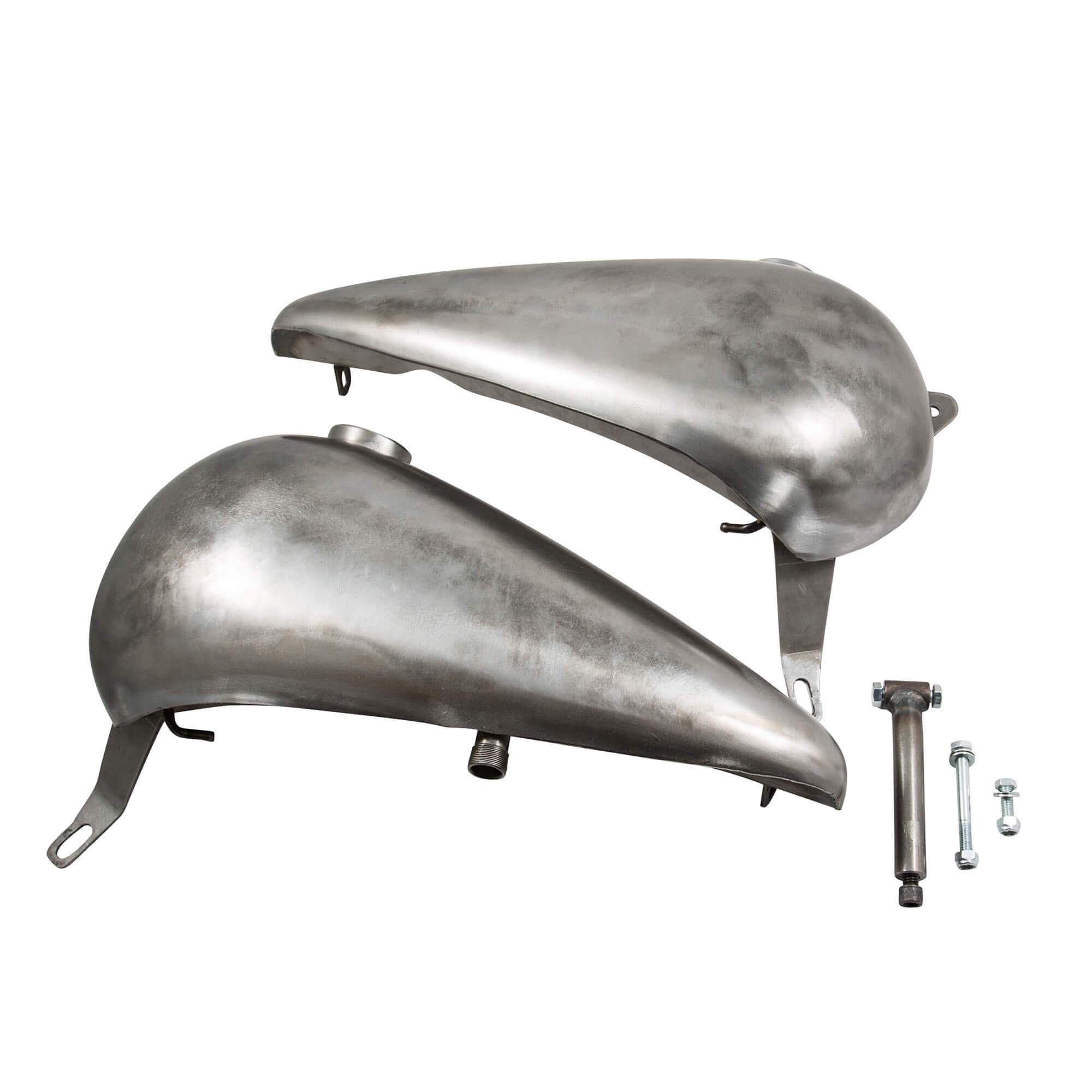 WX Split Gas Tanks - Bolt-On for 1936 - 1984 Big Twin Harley-Davidsons - 2.25 gallon - Image 7